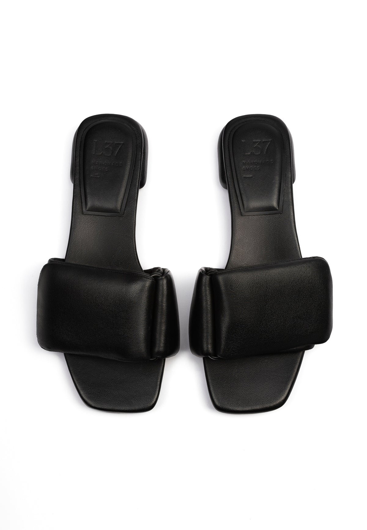 Mules Velvet Steps - Nero
