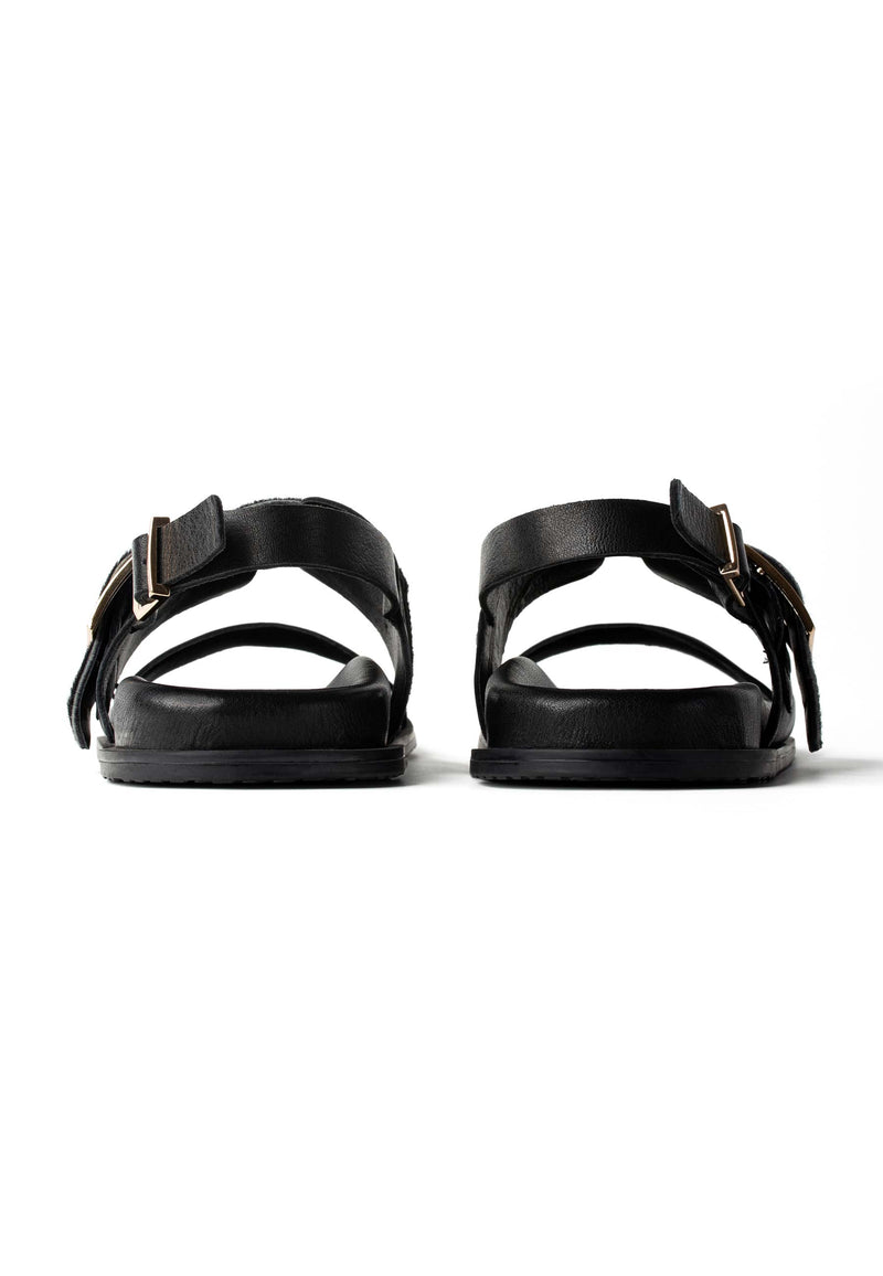 Wild At Golden Hour Sandals - Black