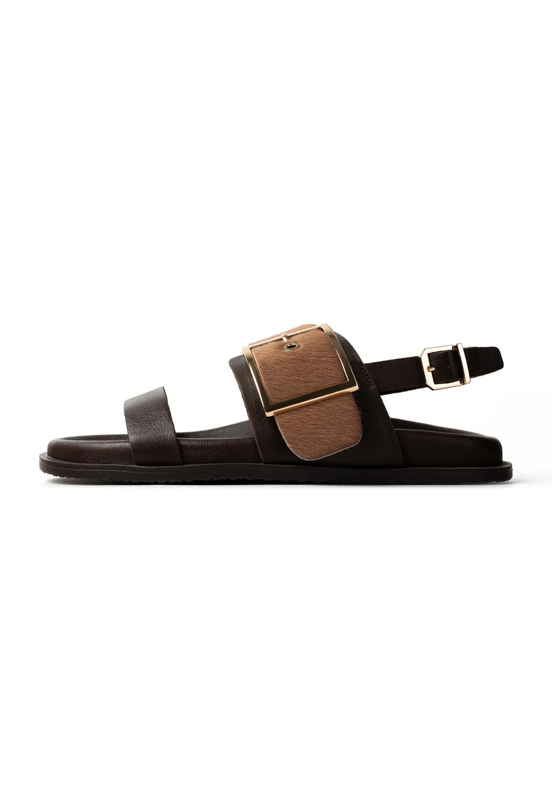 Sandalias Wild At Golden Hour - Marrón oscuro