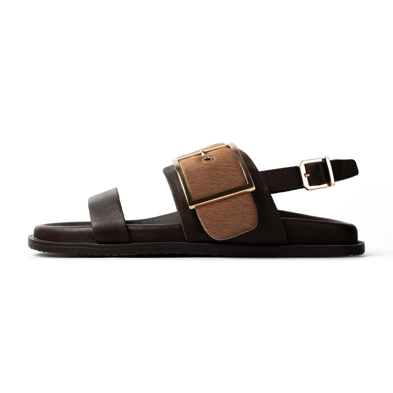 Sandalias Wild At Golden Hour - Marrón oscuro