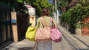 Sac Week-end ou à langer Lola.LOLAV2003.Couleur: Corail Floral