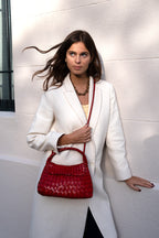 Borsa a tracolla Jacky Mini - Rosso