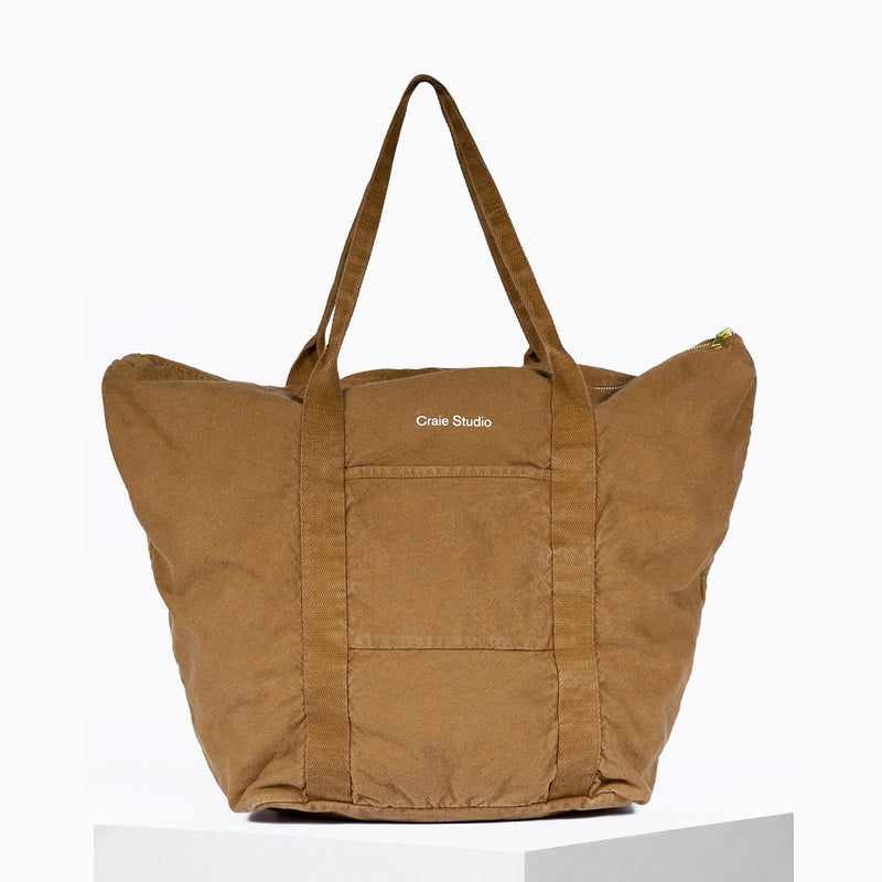 Sac 24H Coton Noisette