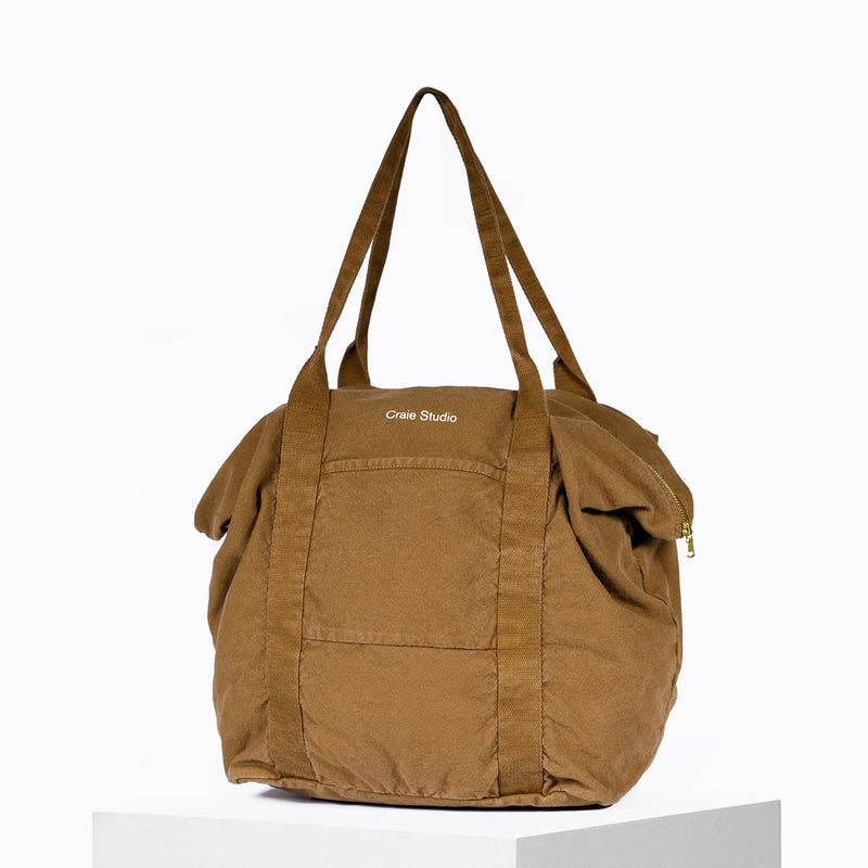 Sac 24H Coton Noisette