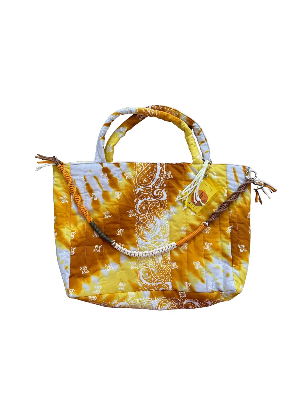 Sac Cabas Patch Imprimé Hélios