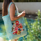 Sac De Plage Kimiko Celadon