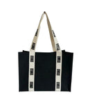 Shopping Bag Main Collection - Black / Ivory
