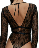 Body Long Sleeve Sade - Noir