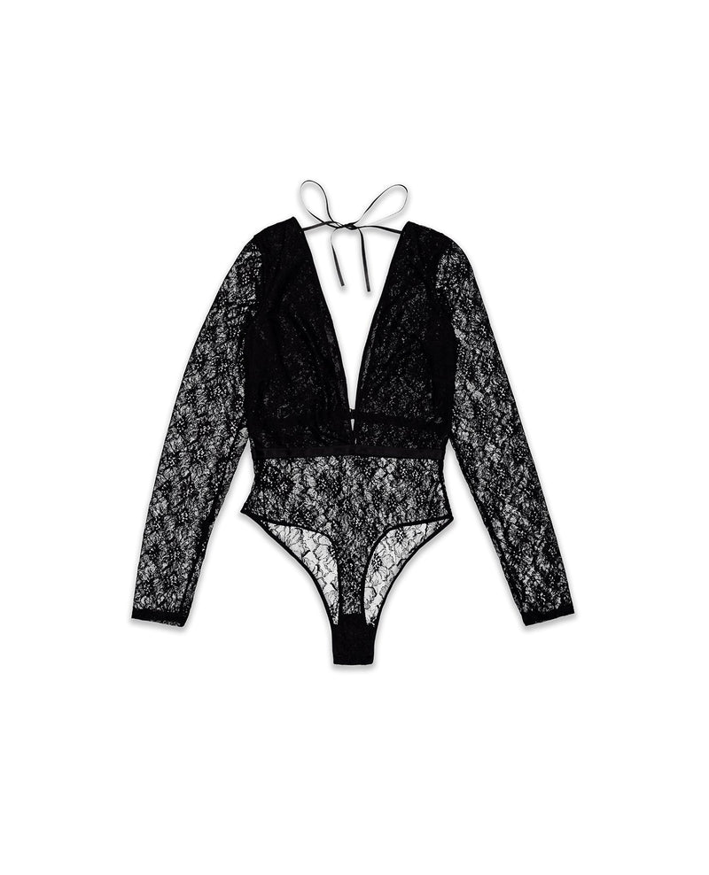 Body Long Sleeve Sade - Noir