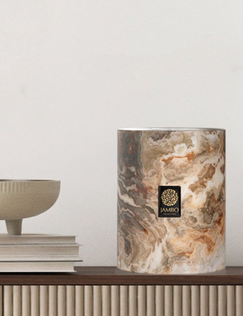 Bougie Sahara (L) D:20 Cm X H:25 Cm