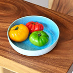 Round Serving Dish - Água Blue