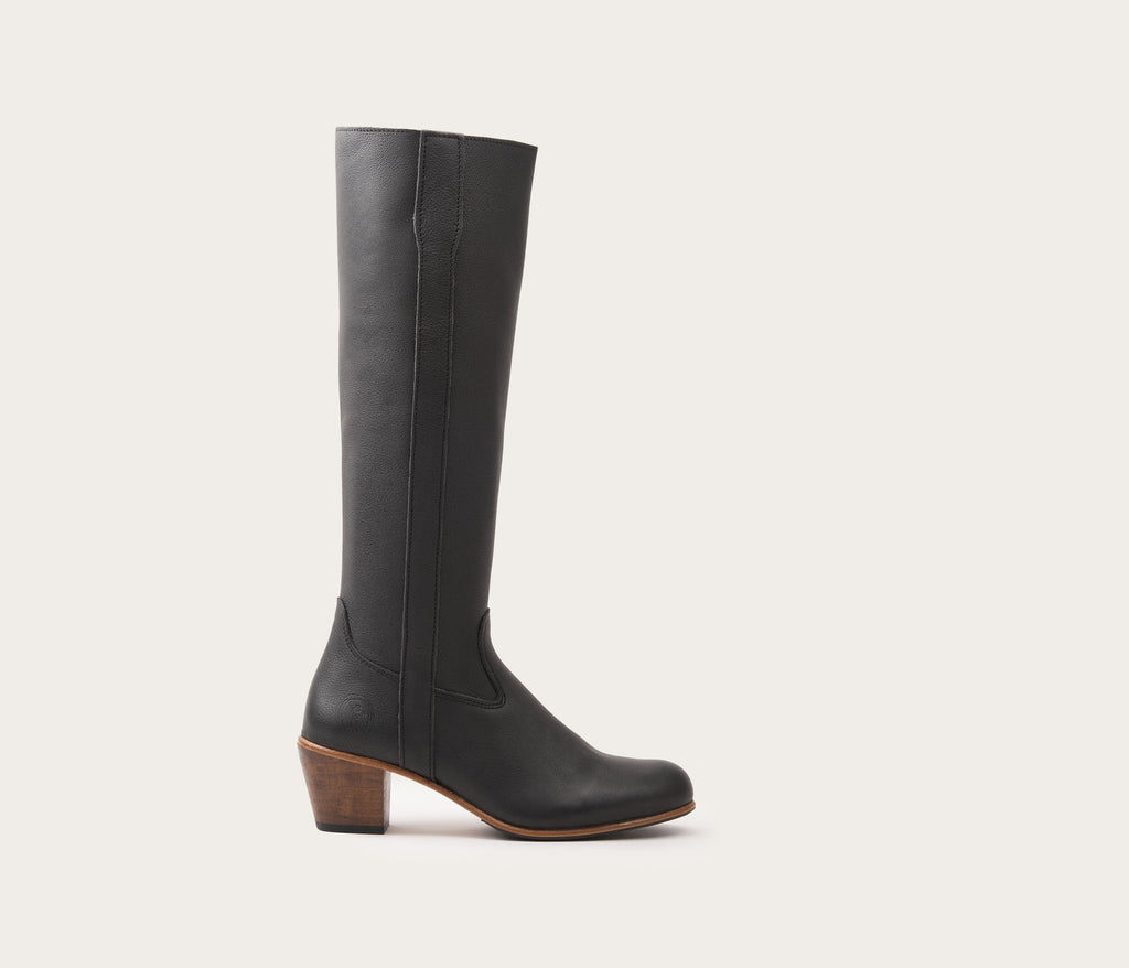 Bottes Sally - Souple Noir - Femme