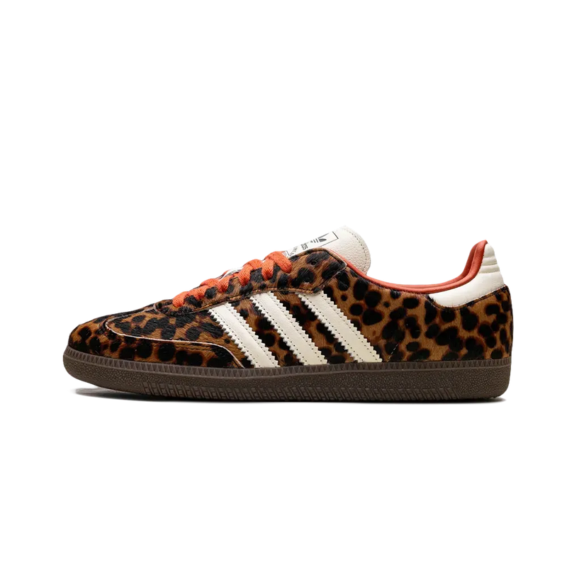 Adidas - Sneakers Samba Og Preloved Red Leopard - Marron