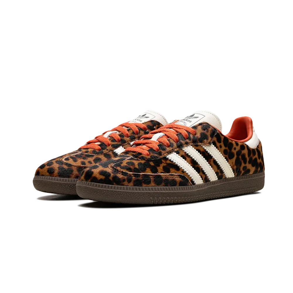 Adidas - Zapatillas Samba Og Preloved Leopardo Rojo - Marrón