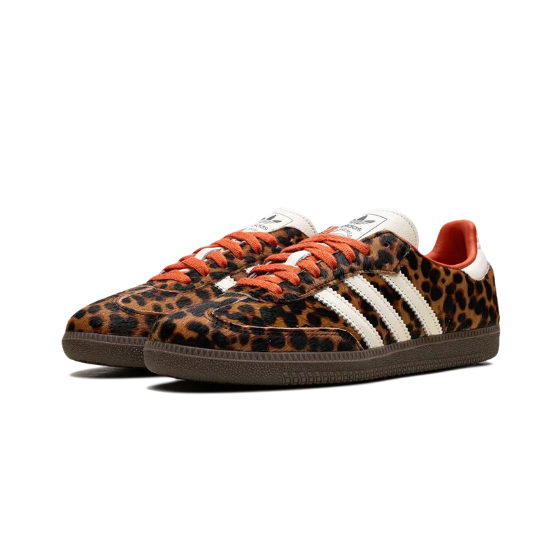 Adidas - Sneakers Samba Og Preloved Red Leopard - Marron