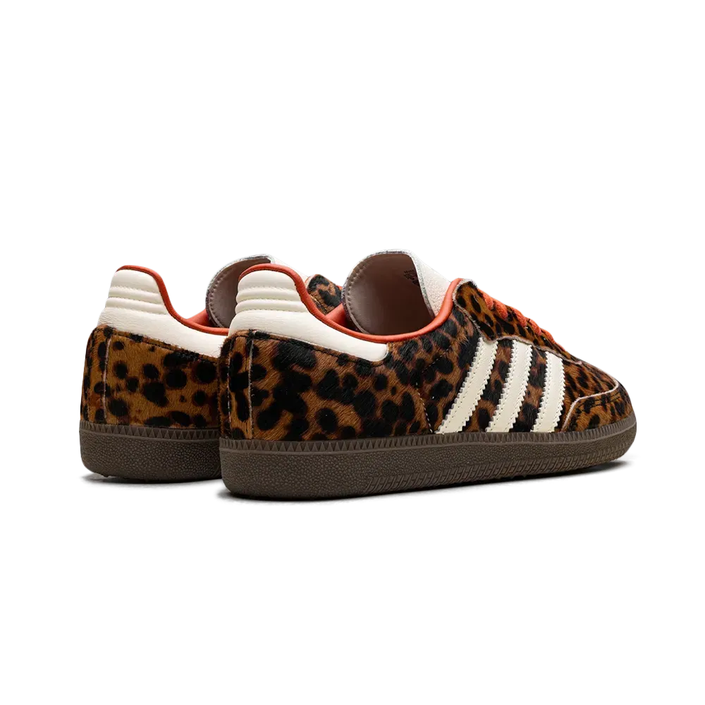 Adidas - Zapatillas Samba Og Preloved Leopardo Rojo - Marrón