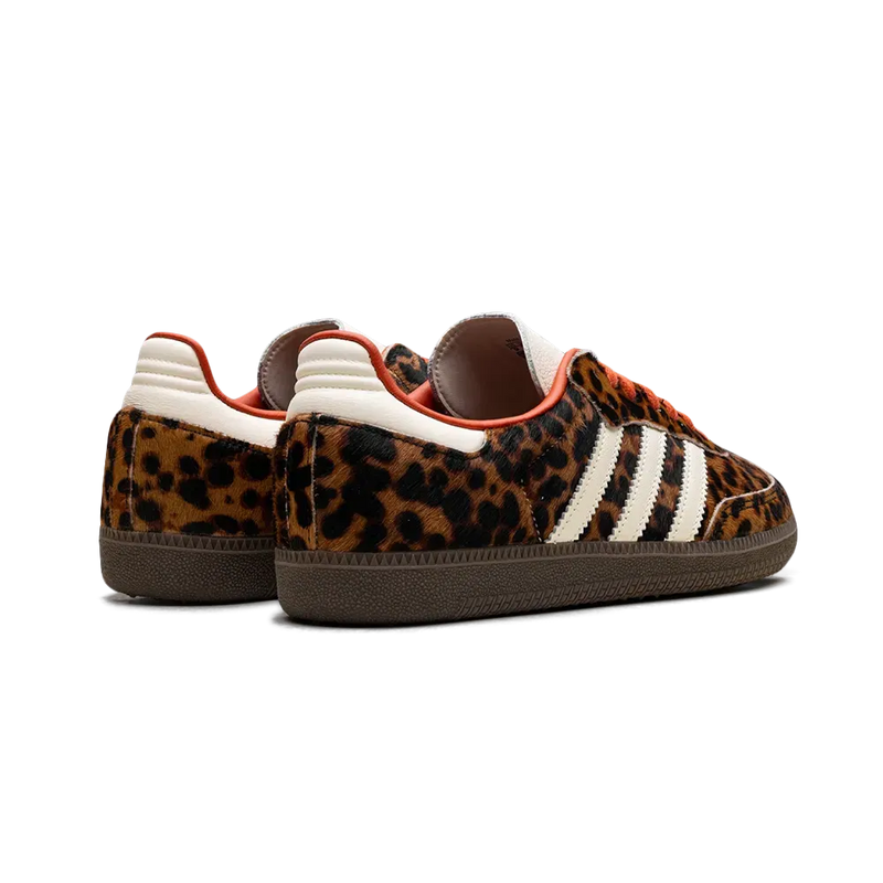 Adidas - Sneakers Samba Og Preloved Red Leopard - Marron