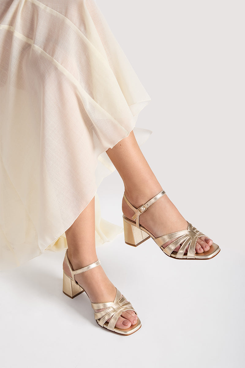 Sandales À Talons Bella - Pearl