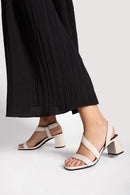 Sandales À Talons Noe - Ivory