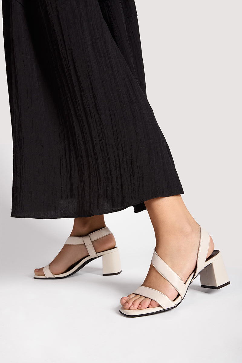Sandales À Talons Noe - Ivory