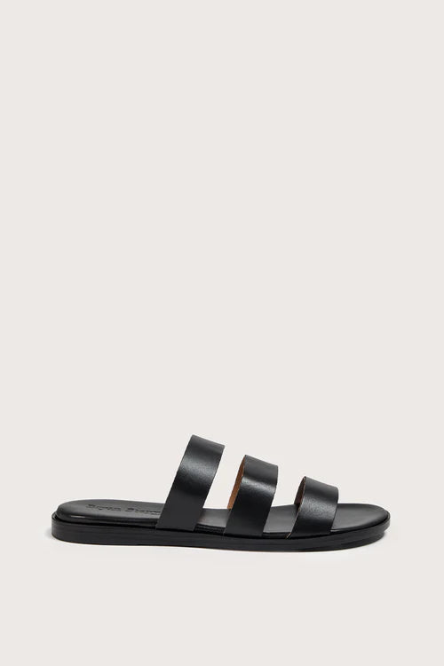 Sandales Plates Olympia - Negro