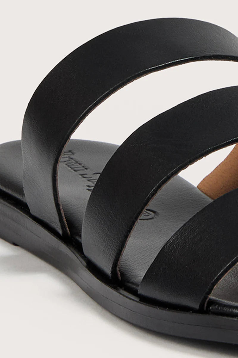 Sandales Plates Olympia - Negro