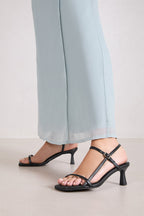 Sandalias de tacón Palmira - Negro