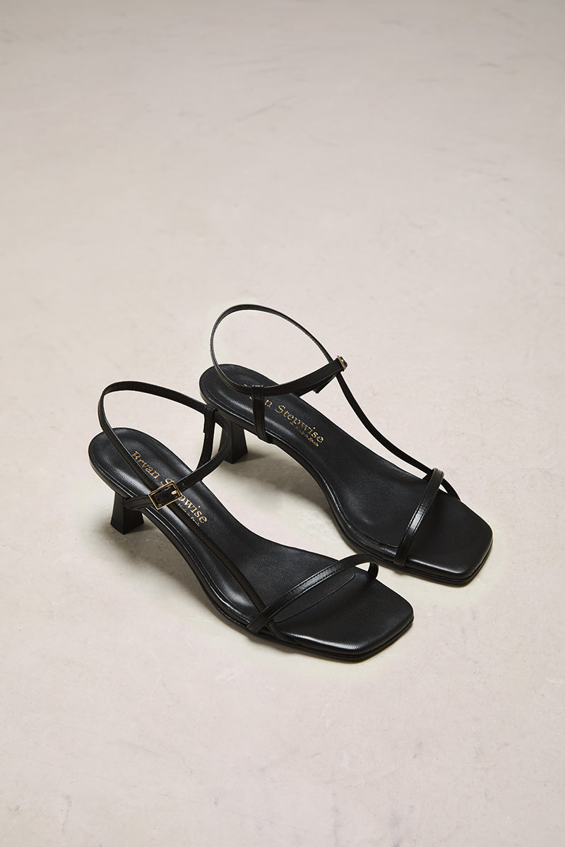 Palmira Heeled Sandals - Black