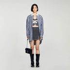 Oversized Striped Shirt