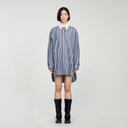 Oversized Striped Shirt