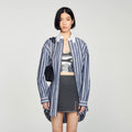 Oversized Striped Shirt