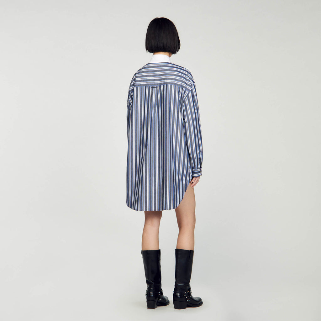 Oversized Striped Shirt