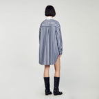Oversized Striped Shirt