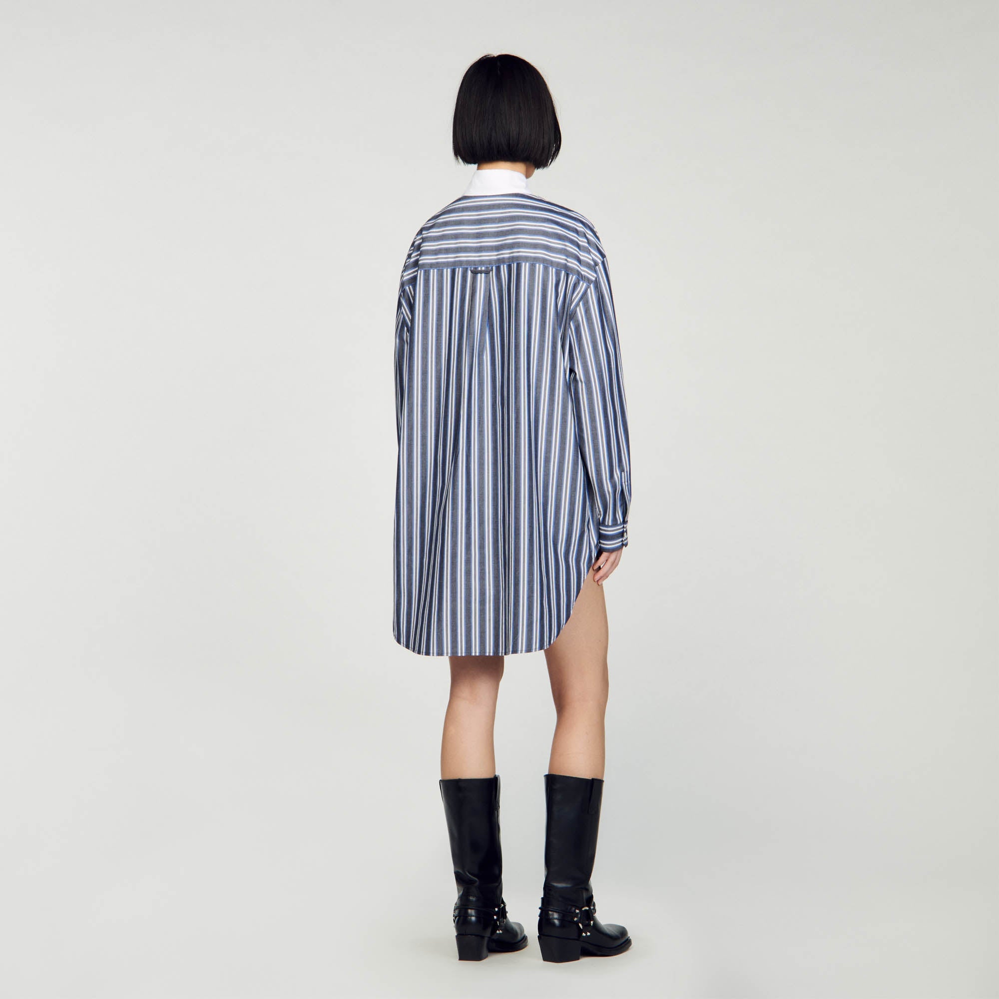 Oversized Striped Shirt