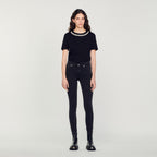 Slim Regular Waist Jeans