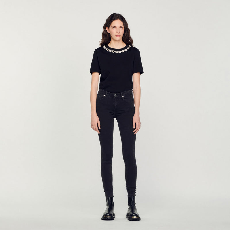 Slim Normal Waist Jeans