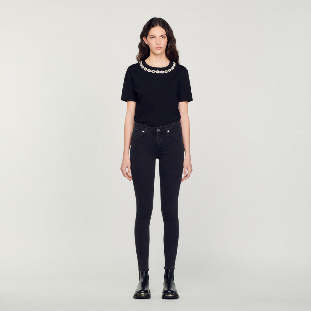 Slim Regular Waist Jeans