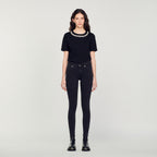 Slim Regular Waist Jeans