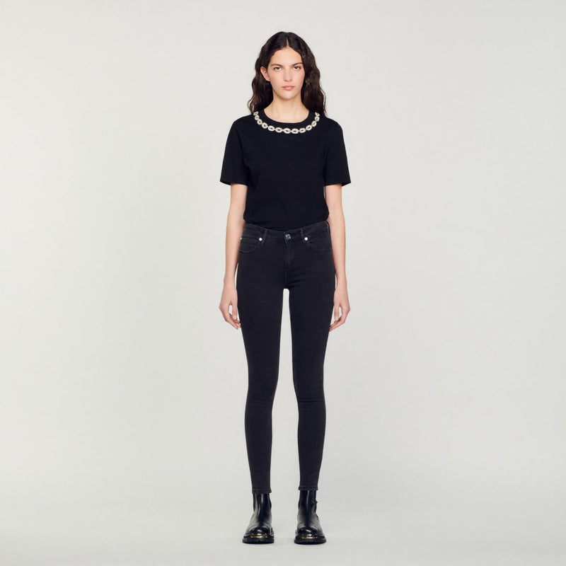 Slim Normal Waist Jeans