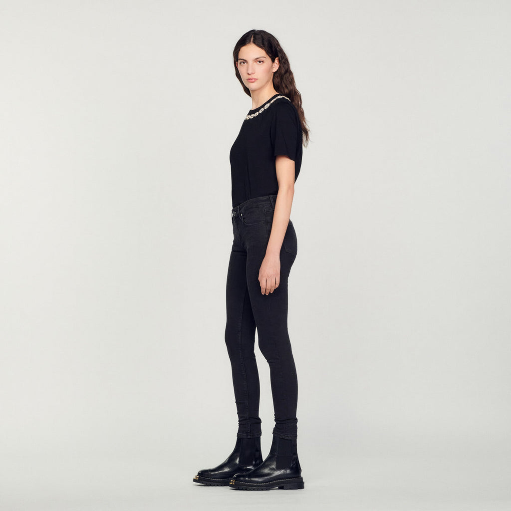 Slim Regular Waist Jeans