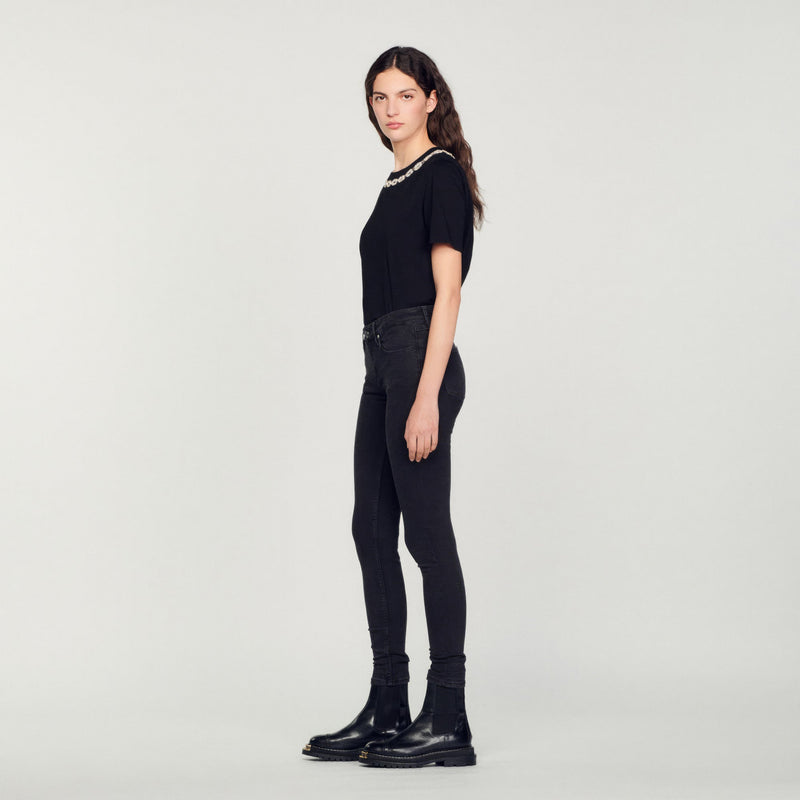 Slim Normal Waist Jeans