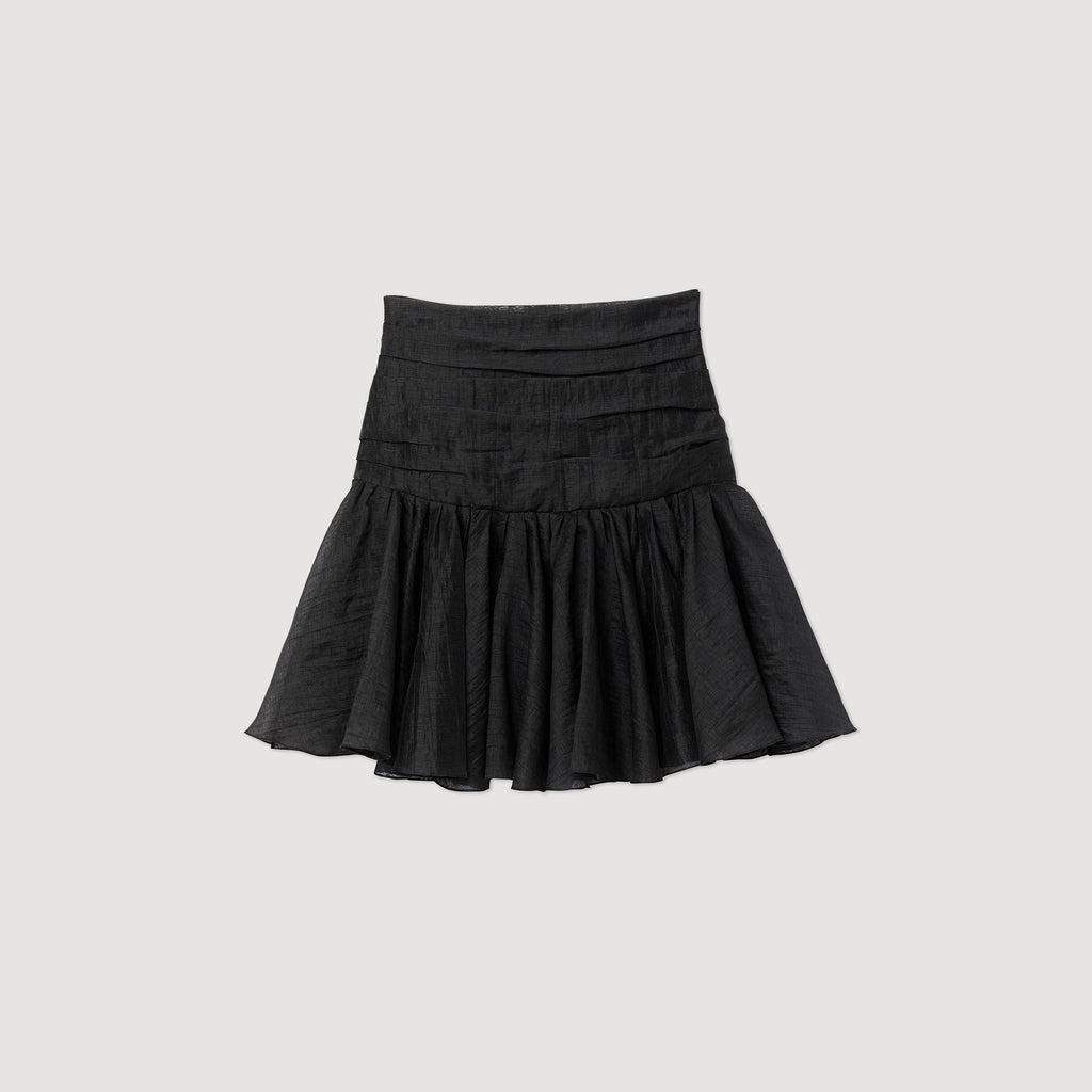 Ruffled Short Skirt