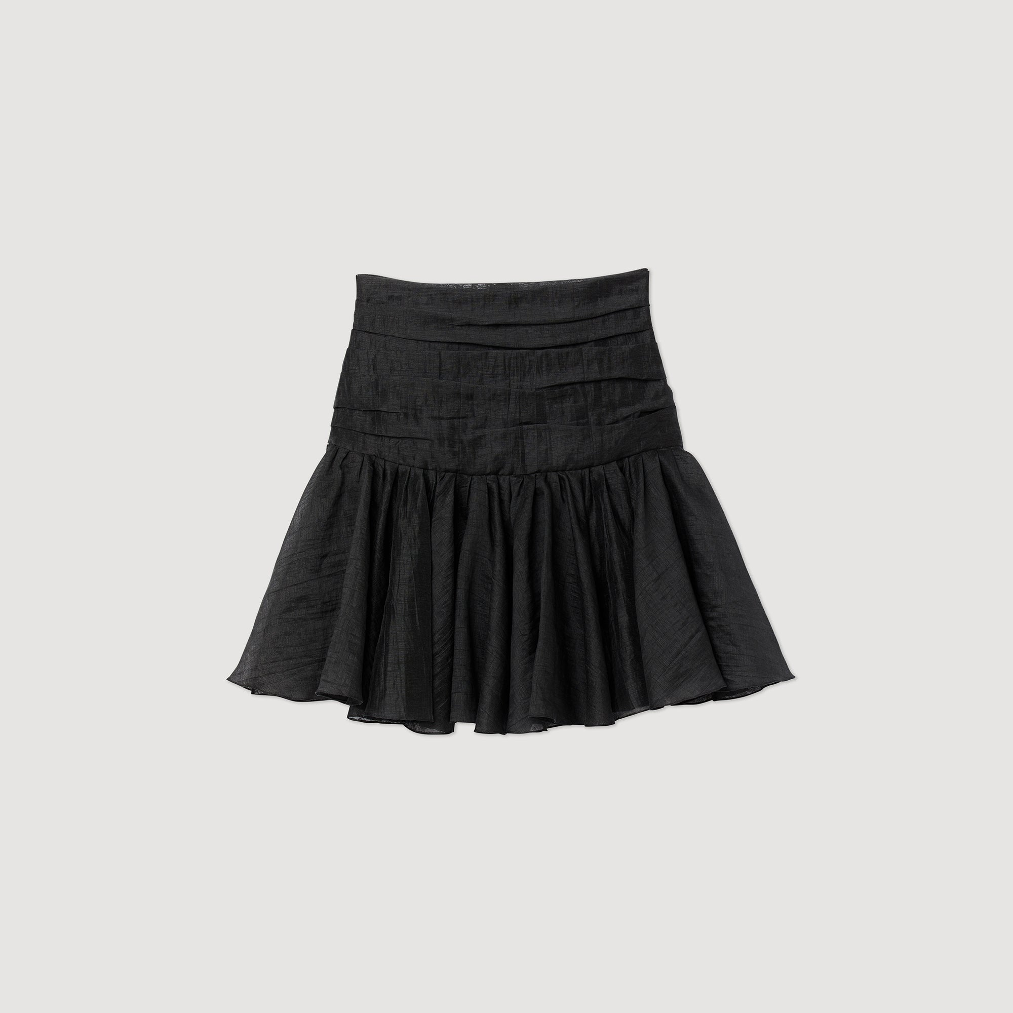 Ruffled Short Skirt