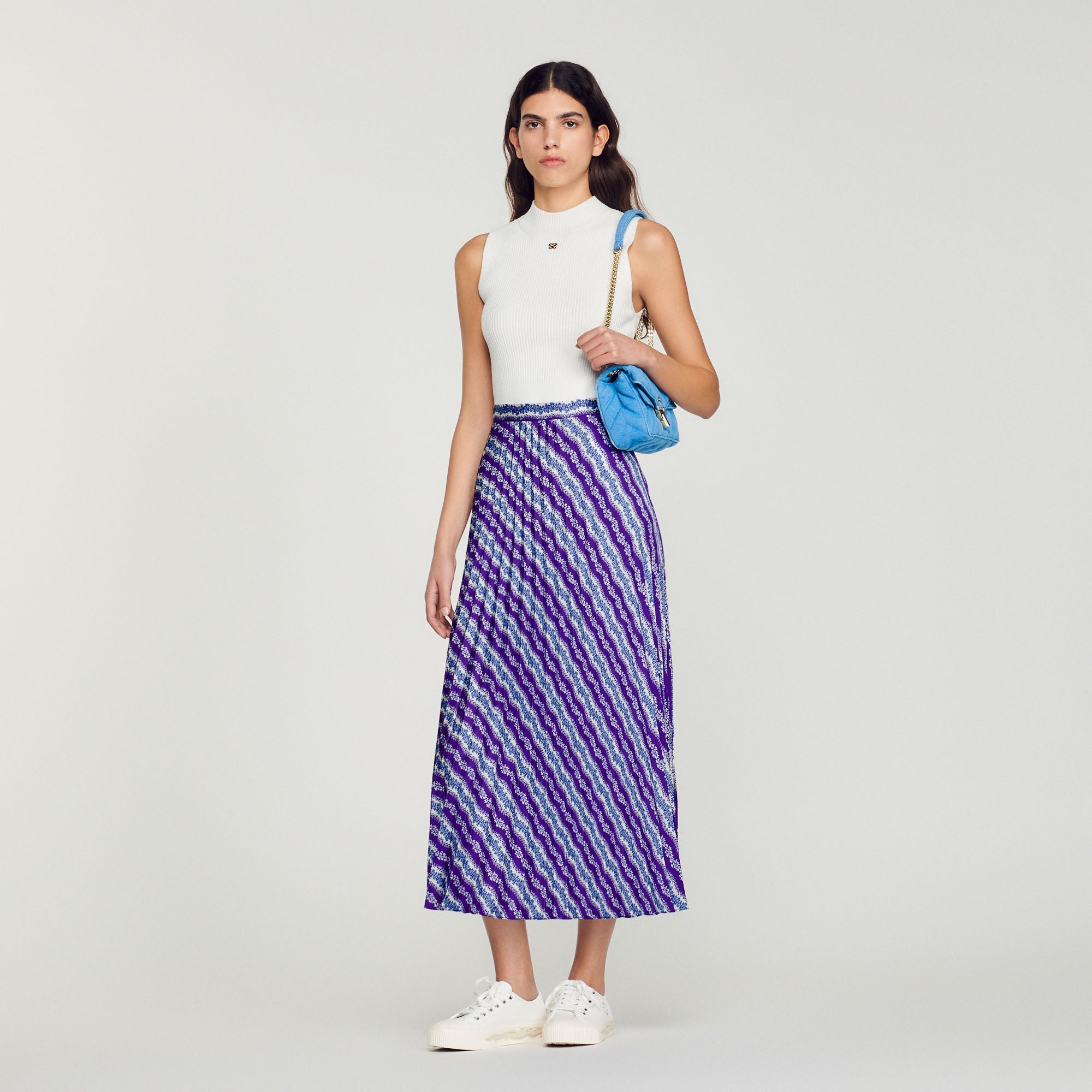 Falda Larga Estampada