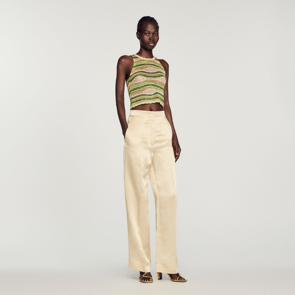 High-Waisted Trousers