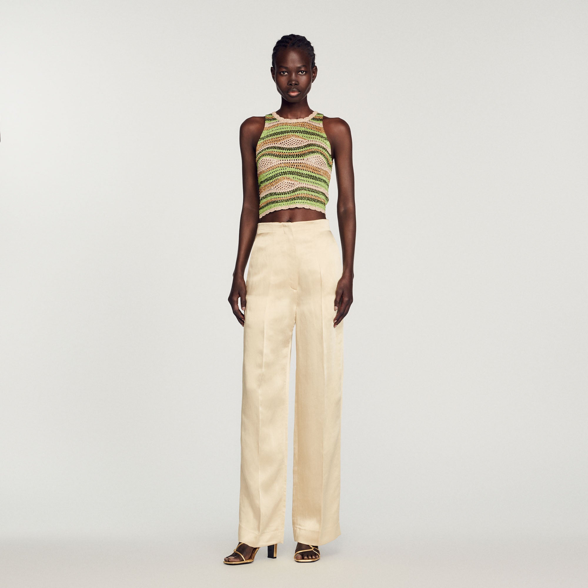 High-Waisted Trousers