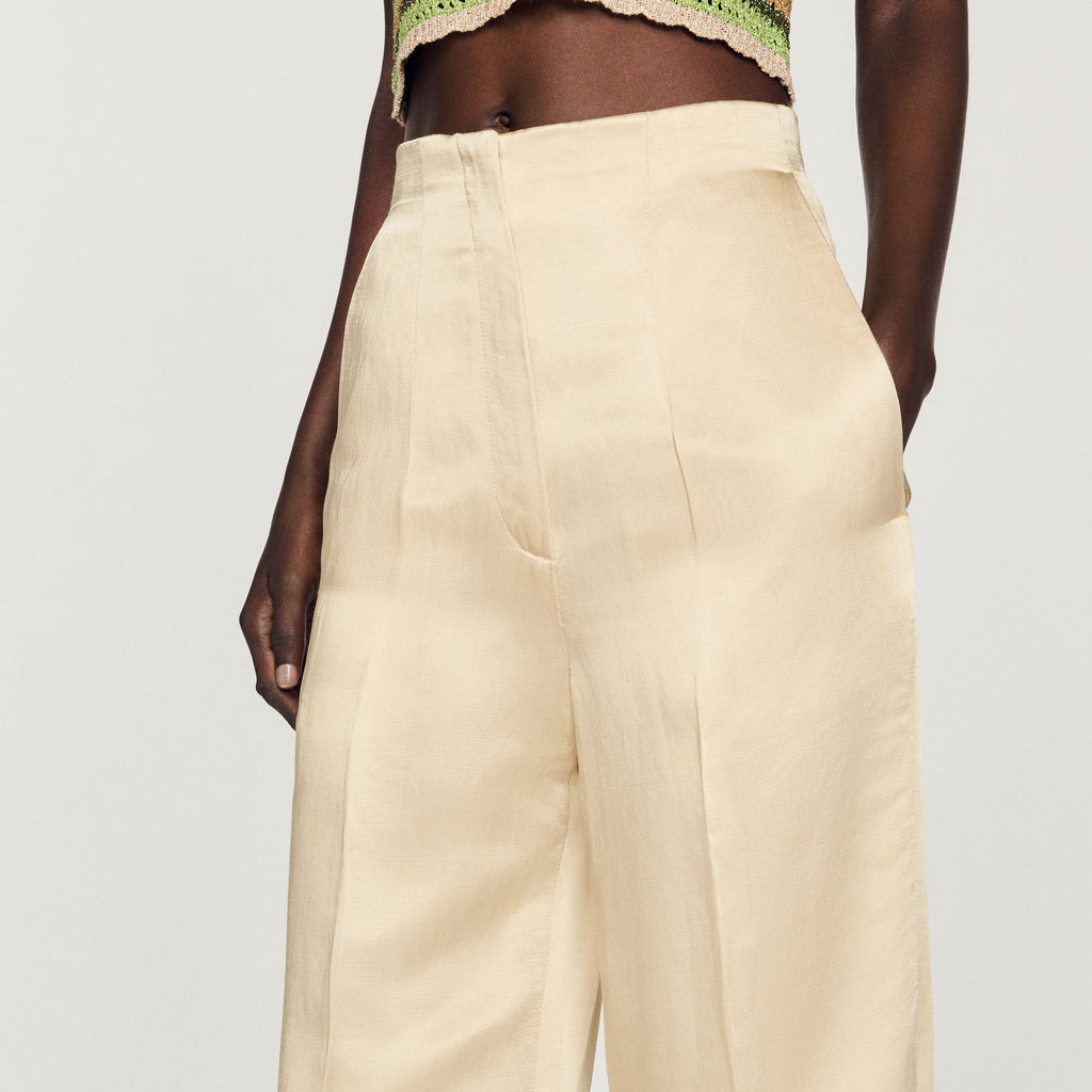 High-Waisted Trousers