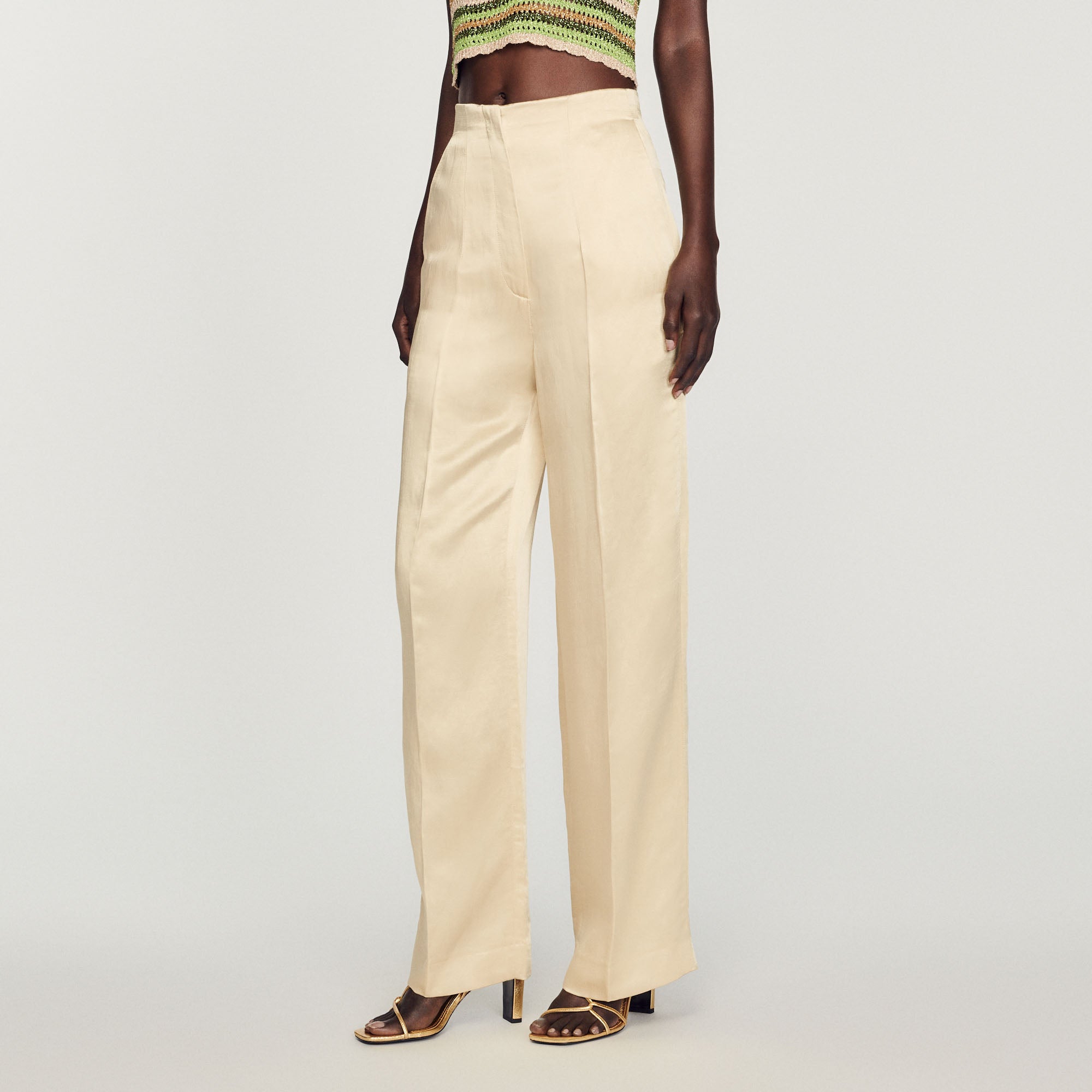 High-Waisted Trousers