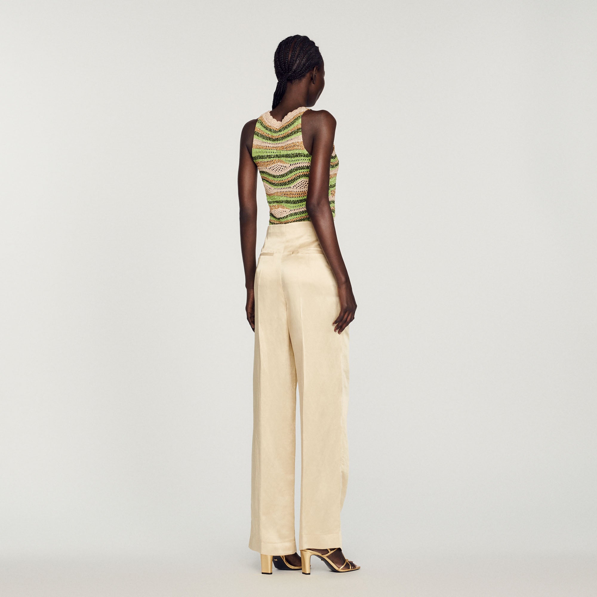 High-Waisted Trousers