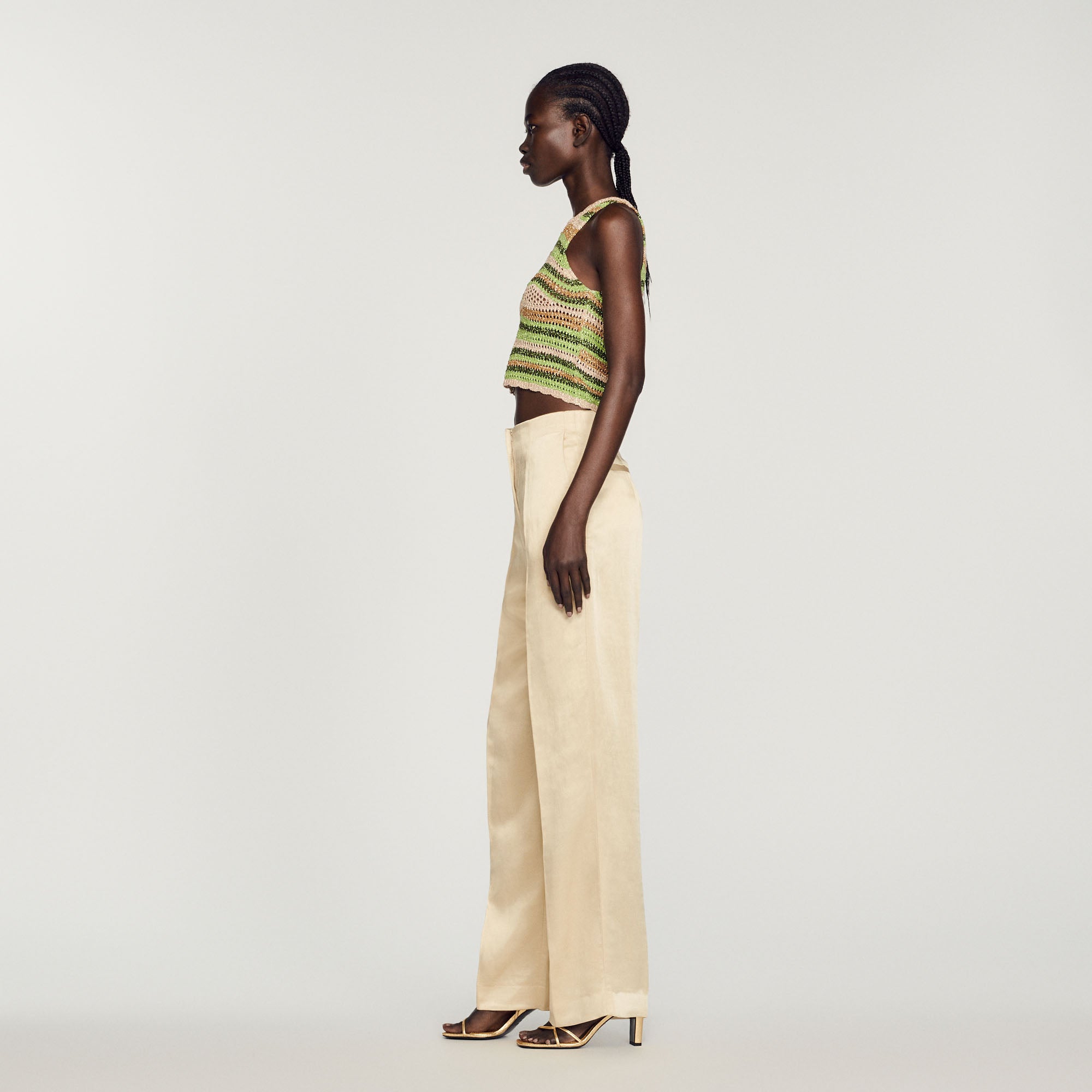 High-Waisted Trousers